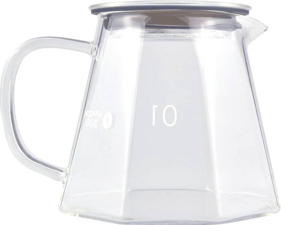 450 ml transparante glazen koffiepot drip decanter pourover theeketel dispenser Koffiepot
