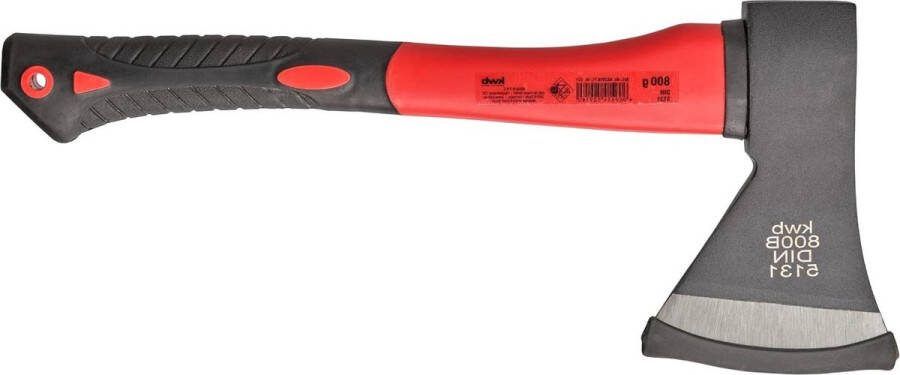 4529-18 bijl met ergonomische grip van hickoryhout voor zware taken