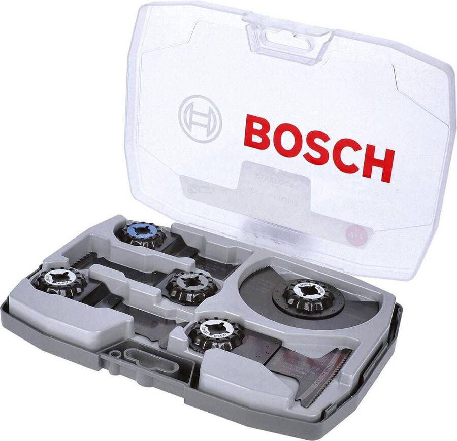 5-delige Carbide Invalzaagbladen Segmentzaagbladenset voor hout en metaal Best of Cutting accessoire multitool oscillerende zaagbladen