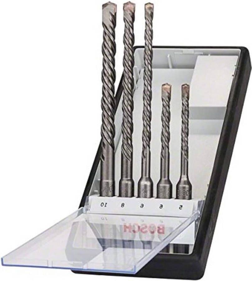 5-delige SDS Plus-5 hamerborenset voor beton Robust Line boorhamer accessoire