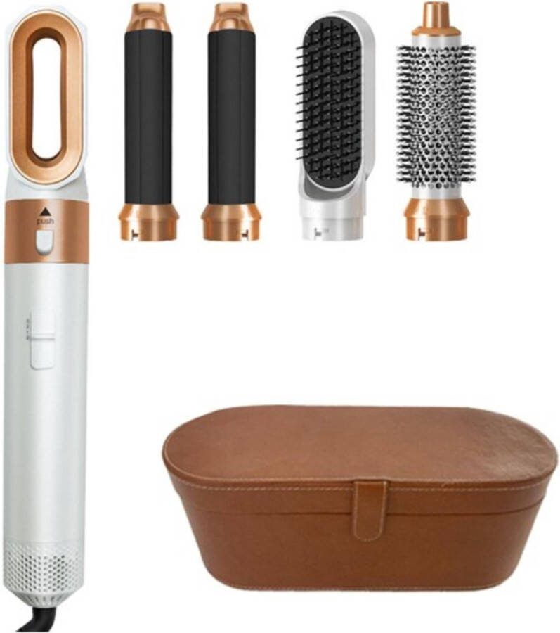 5 in 1 Multi Styler Krultang 5 in 1 Föhn Borstel Krultang Styler Opbergcase