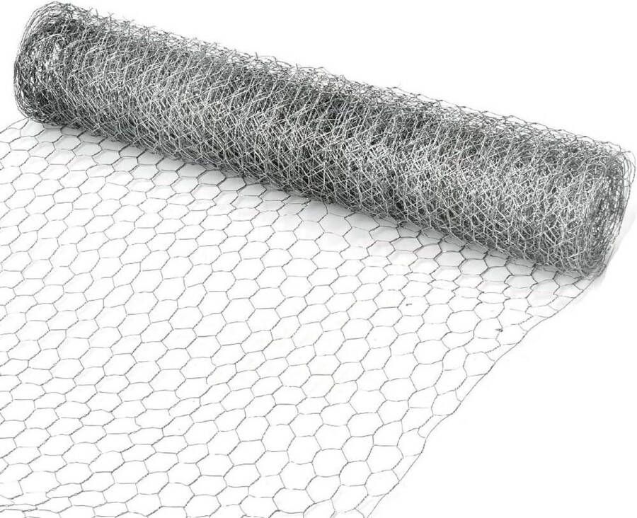 5 meter kippengaas gegalvaniseerd zeshoekig gaas konijn dier hek metalen tuingaas hekwerk voor tuinieren doe-het-zelf ambachten woondecoraties