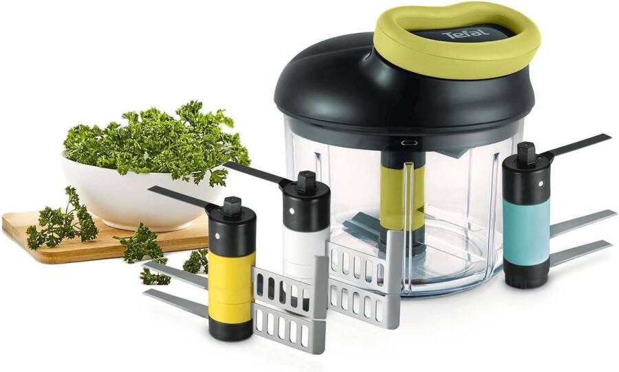 5 Second-Chopper hakken pureren ijs crushen opkloppen 900ML Hakmolen K13210 met accessoires