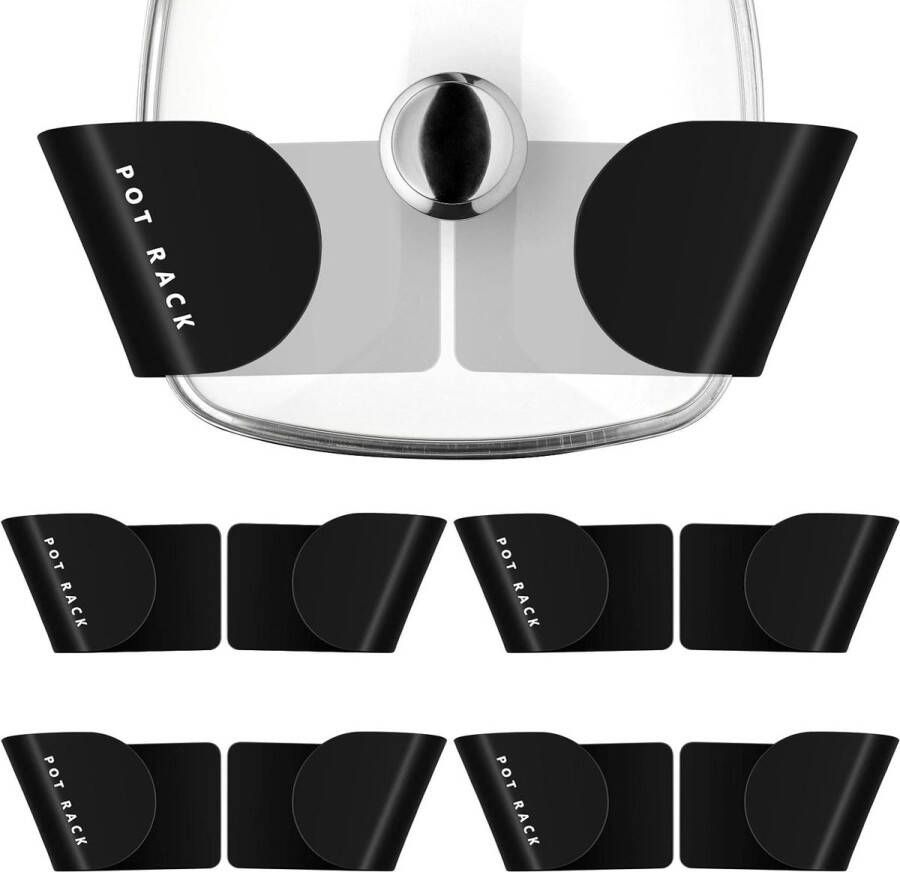 5 stuks pannendeksels opbergkast organizer keuken dekselhouder voor kastdeur dekselhouder lade pannen organizer spoelkast organizer potdekselhouder lade borden organizer kast
