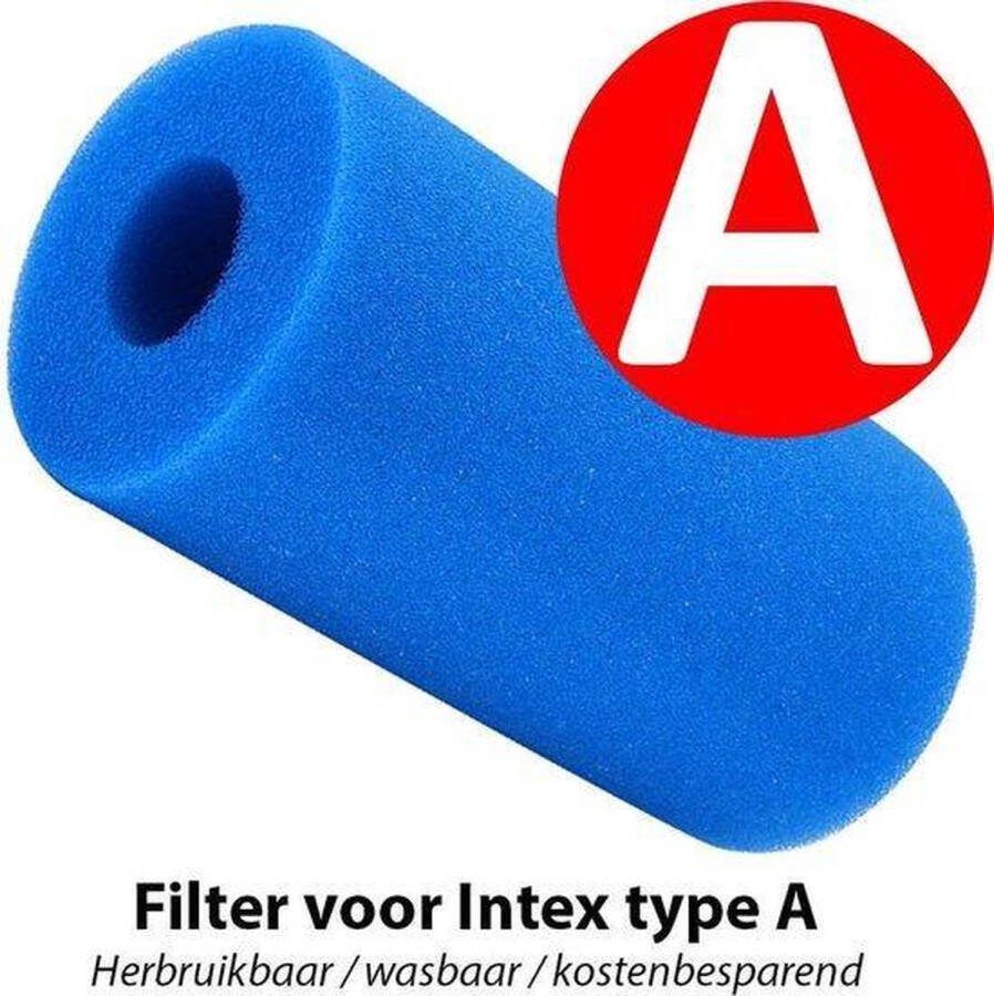 Maja Koi 5 x Type A III Filter Zwembad Herbruikbaar Geschikt als Zwembadfilter Intex of Bestway Zwembad Onderhoud Filtercartridge