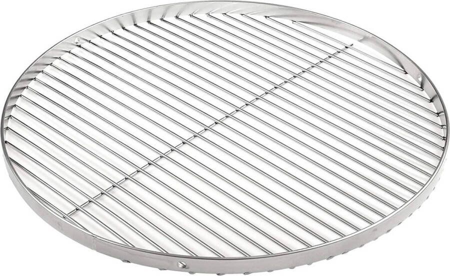 50 cm grillrooster roestvrij staal voor draaibare grill driepootjes om op te hangen 3 x 8 mm gaten • HeRo24