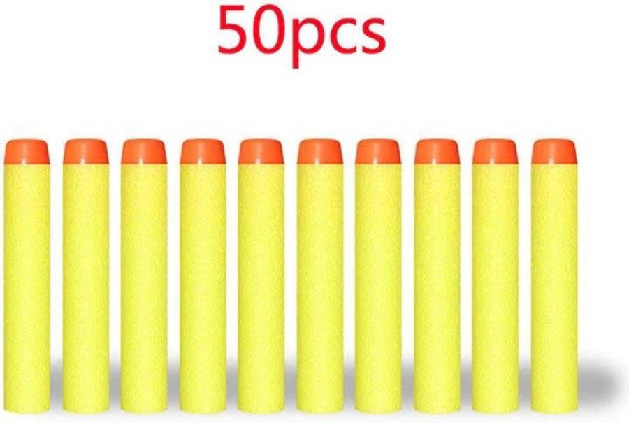 50 gele pijltjes geschikt voor Nerf- voor Blaster Guns dart pijl darts