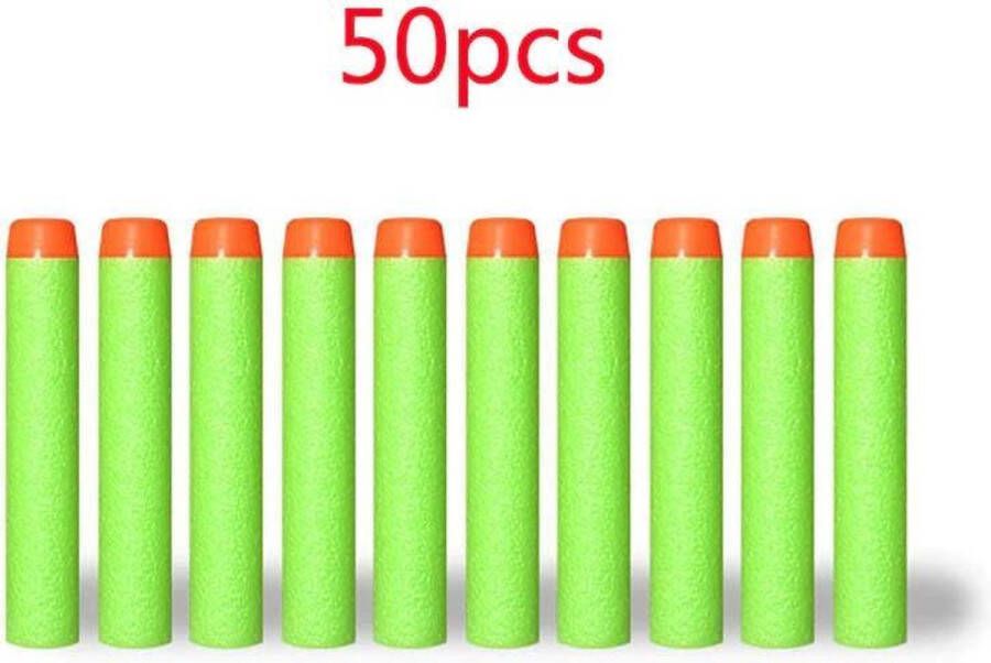 50 groene pijltjes geschikt voor Nerf- voor Blaster Guns dart pijl darts
