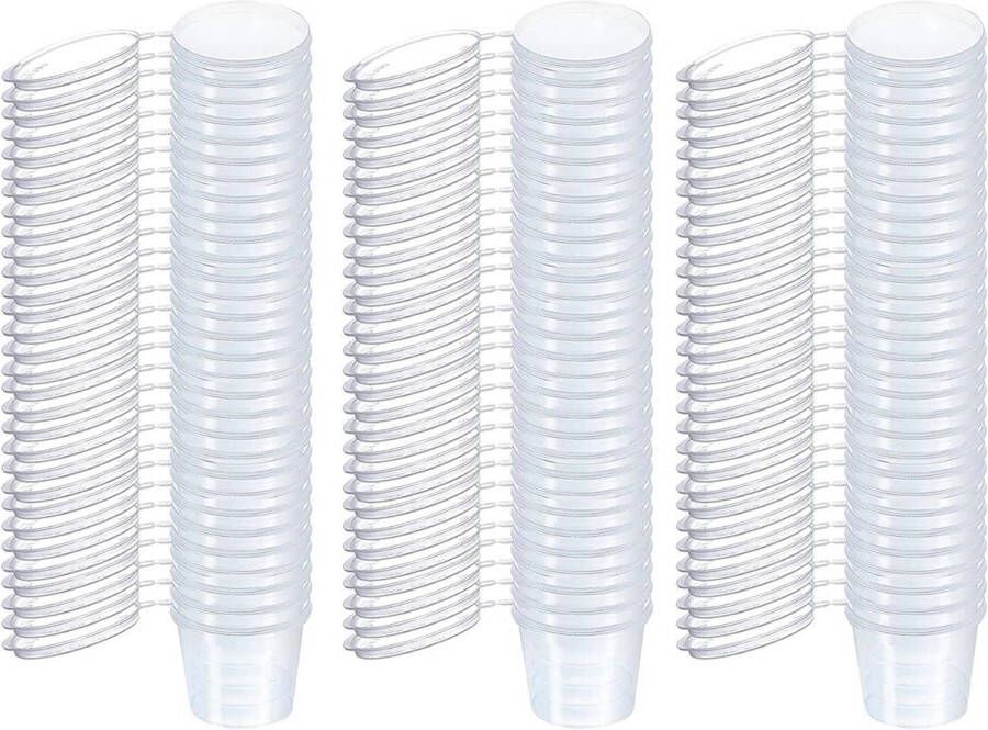 50 stuks kunststof containers met deksel 100 ml lekvrij magnetronbestendig voor sauzen dips specerijen snacks diamanttekening set van 50 stuks magnetron bakjes met deksel