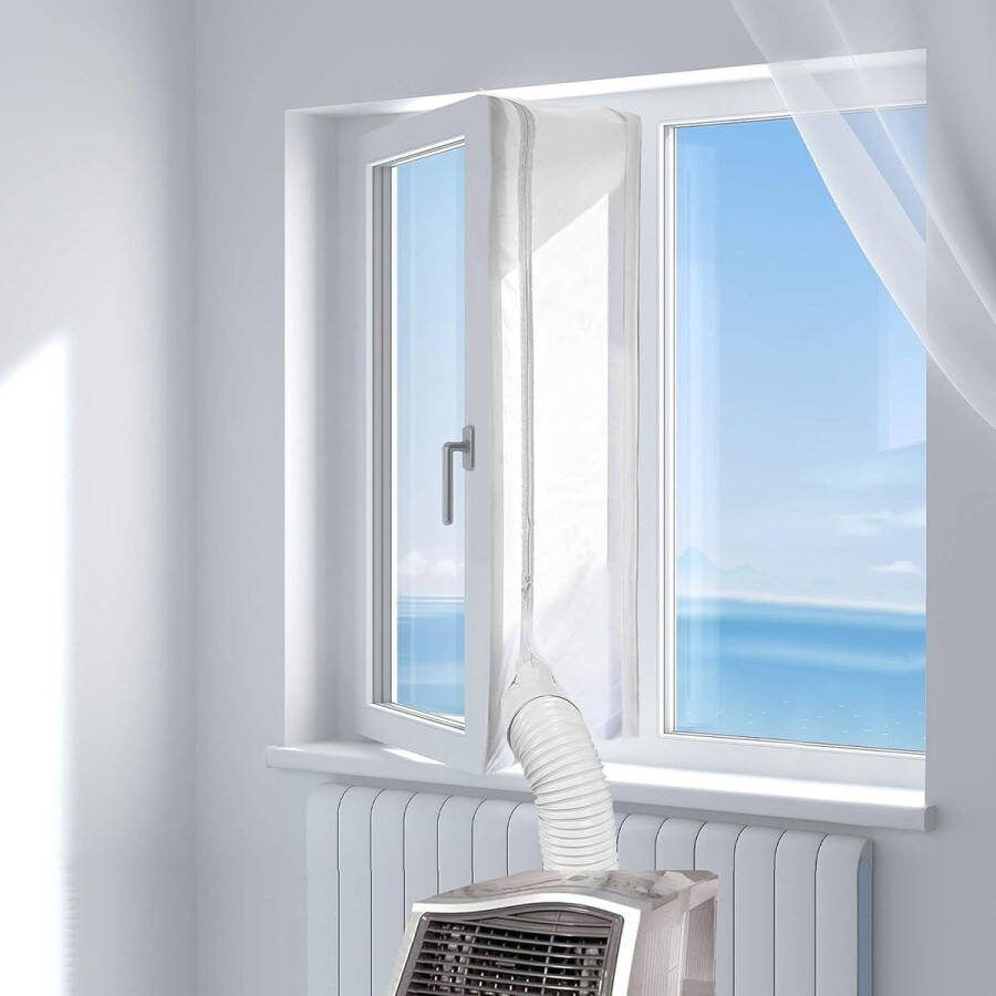 500 cm Raamafdichting voor Mobiele Airconditioners Heteluchtstop voor Ramen Airconditioners