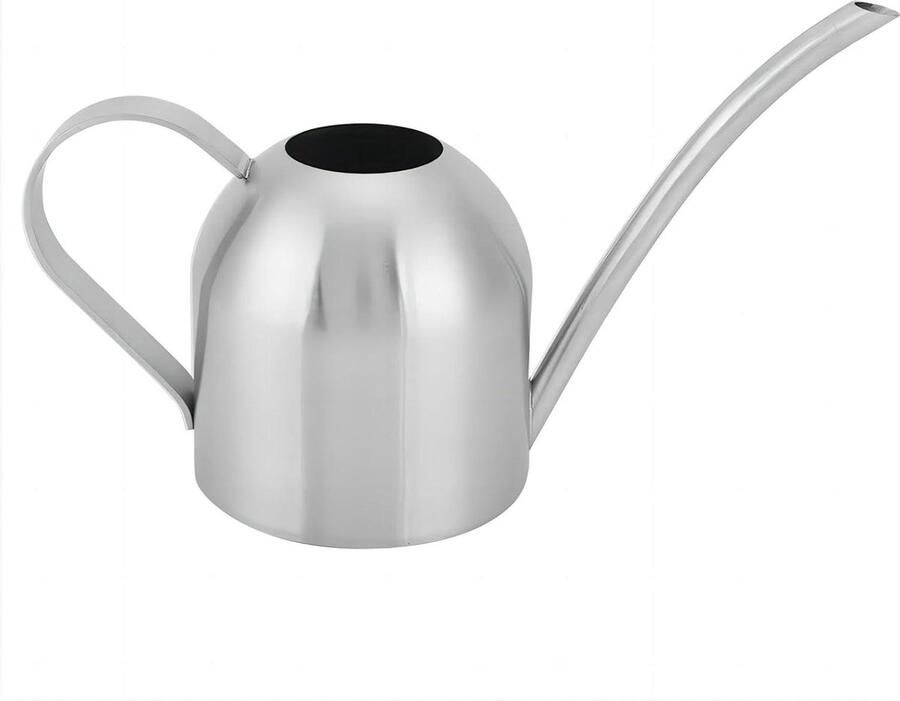 500 ml roestvrij staal lange tuit gieter mini bonsai bloem waterkoker pot voor binnen buiten plant (1000 ml)