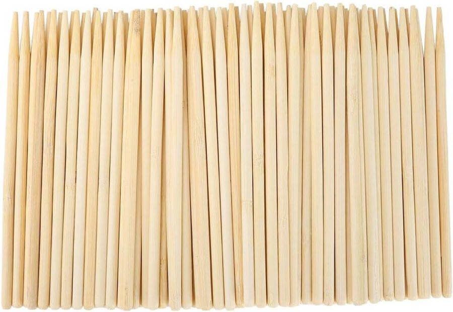 500 Stuk Bamboe Kras Picture Pen Set Kras Kunstgereedschap voor Schilderen en Tekenen
