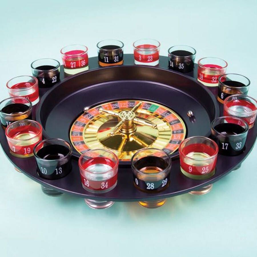 Roulette shots partyspel