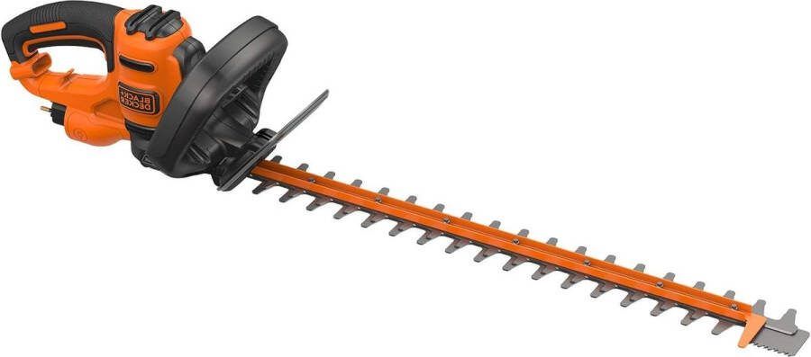 550 W Elektrische Heggenschaar 60 cm Zwaardlengte 25 mm Snijdikte Tweede Handgreep Beugel en Transparante Handbescherming Heggenschaar