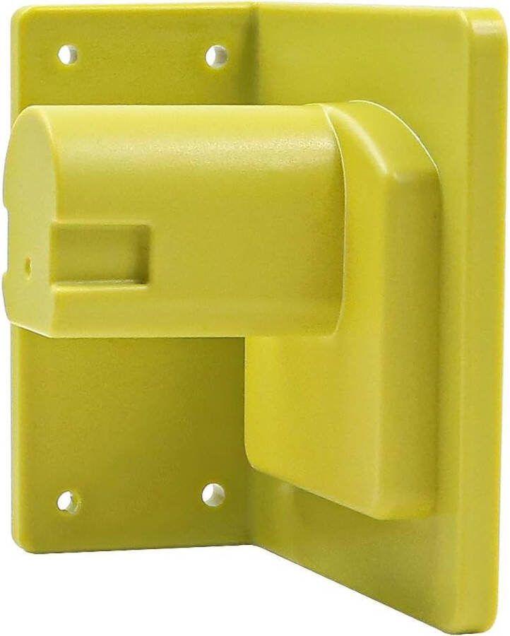 6-delige gereedschapshouder Gereedschapsbatterijhouder Compatibel met Ryobi 18V Heavy Duty Power Tool Hanger met schroeven voor werkplaatsgarage