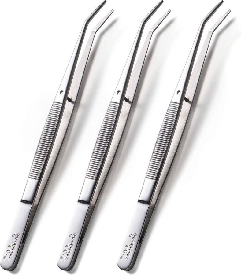 6 inch naaimachine pincet set (10-PC) gekartelde gebogen tips hoge precisie roestvrij staal naaigereedschap