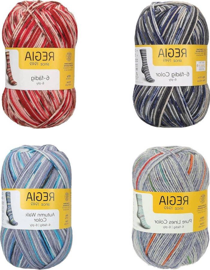 6-laags Color set set04 breigaren Schachenmayr Nordica
