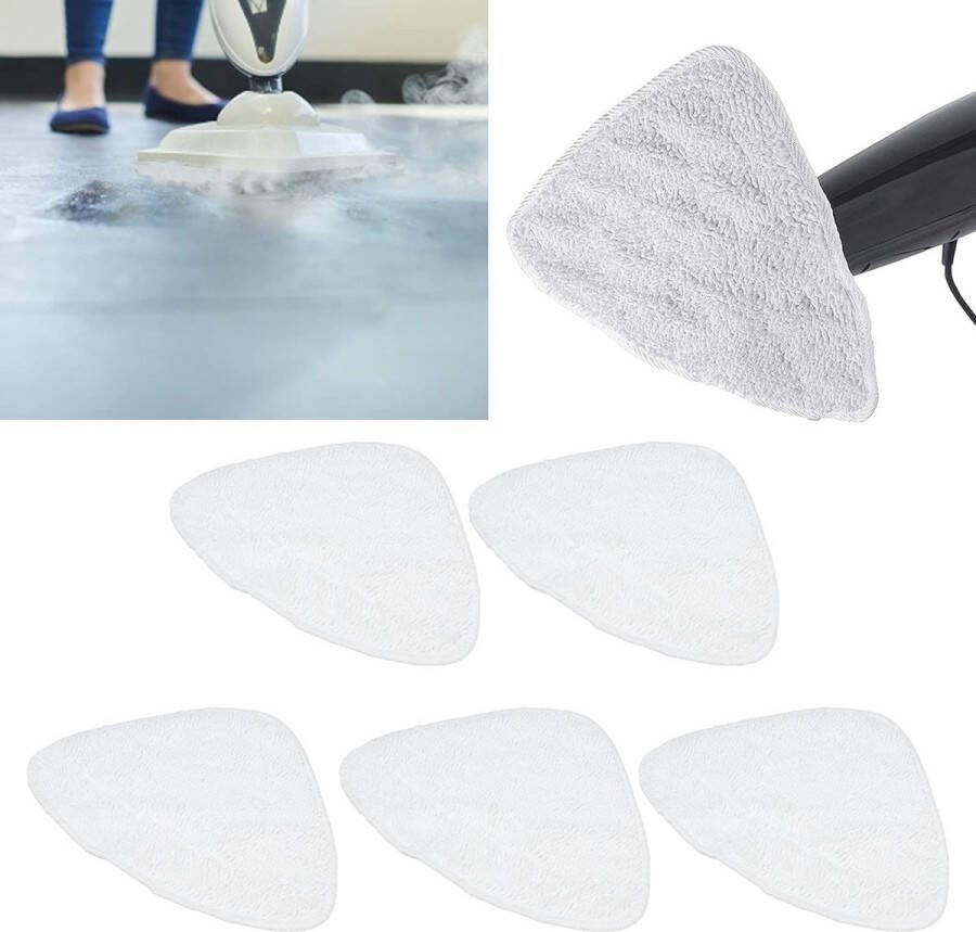 6 STKS Stoomreiniger Doeken Geschikt Voor Vileda Steam Plus Microfiber Steam Mop Refill Pads Mop Steam Mop Cleaner Herbruikbare Stoomreinigingspad