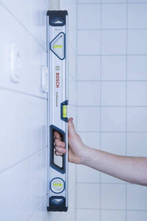 60 Cm Waterpas Rond Afleesbaar Aluminium Behuizing Robuuste Eindkappen Bosch Professional