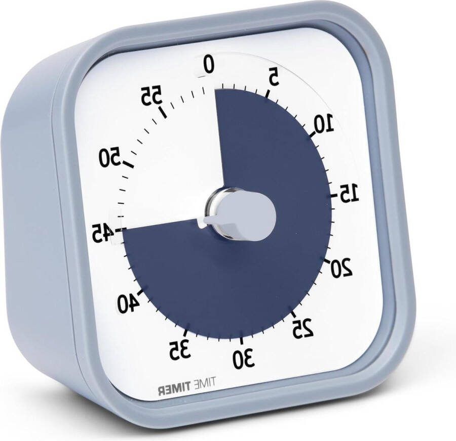 60 Minuten Visuele Timer voor kinderen en volwassenen Home-schooling School Bureau Kantoor Pale Shale Grijs time timer