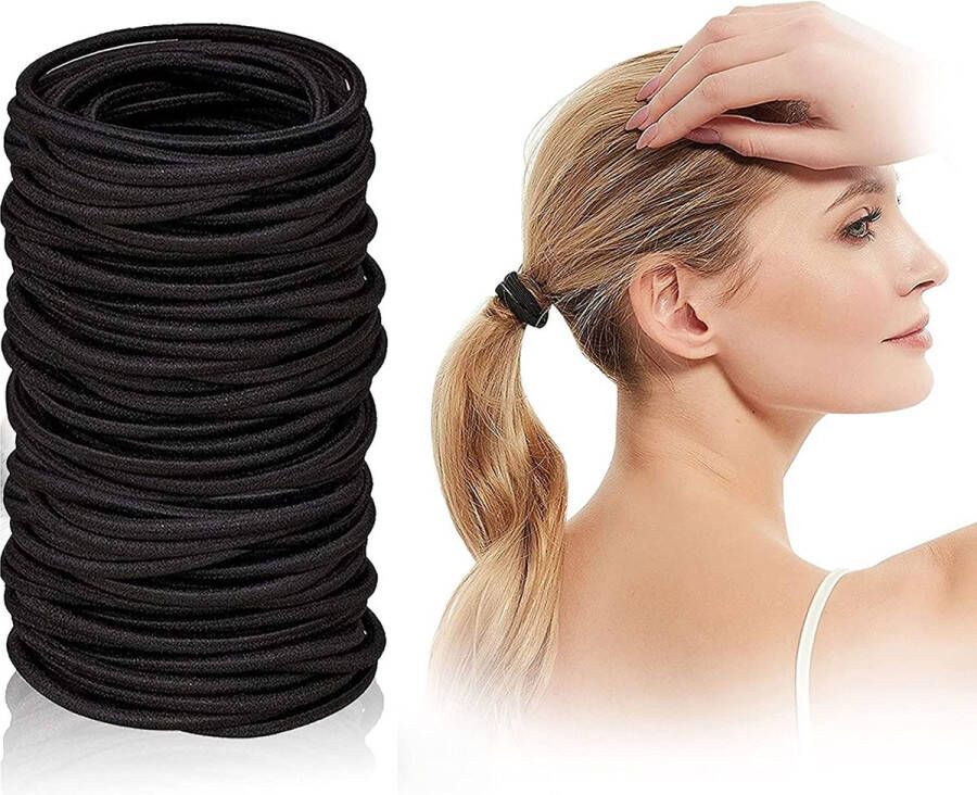 60 stuks Scrunchies Haarelastiek Elastiekje Elastiek Vrouwen Dames 60 stuks Basics Set
