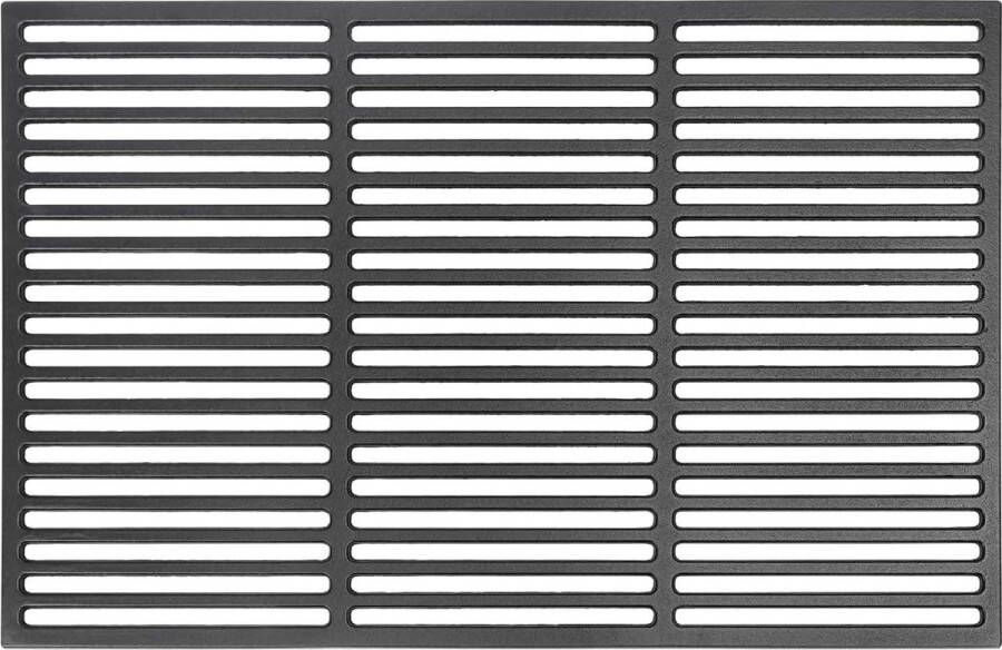 60 x 40 cm Gietijzeren Grillrooster voor Gasgrill Houtskoolgrill BBQ Geëmailleerd Reserveonderdelen 1 Stuk