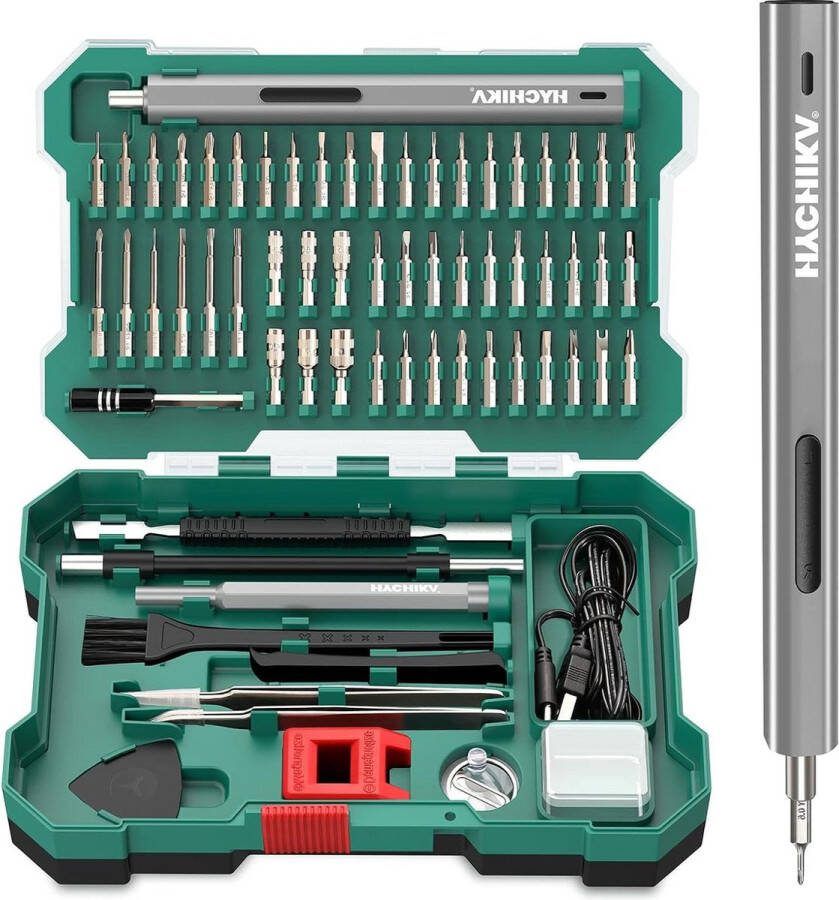 67-in-1 torx-schroevendraaierset mini-schroevendraaierset voor brillen-spelconsoles-eslint drones smartphones-laptops horloges-camera's