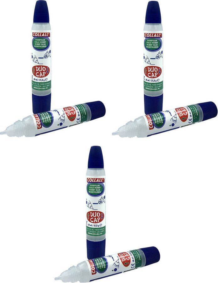 6x Hobby Lijmpennen Colall 6x30ml Hobbylijm