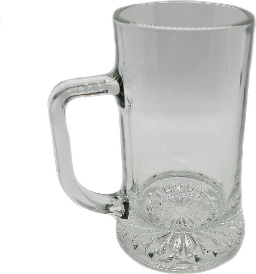 Merkloos Sans marque 6x Oktoberfest bierglazen bierpullen 510 ml Bier pullen 6 stuks
