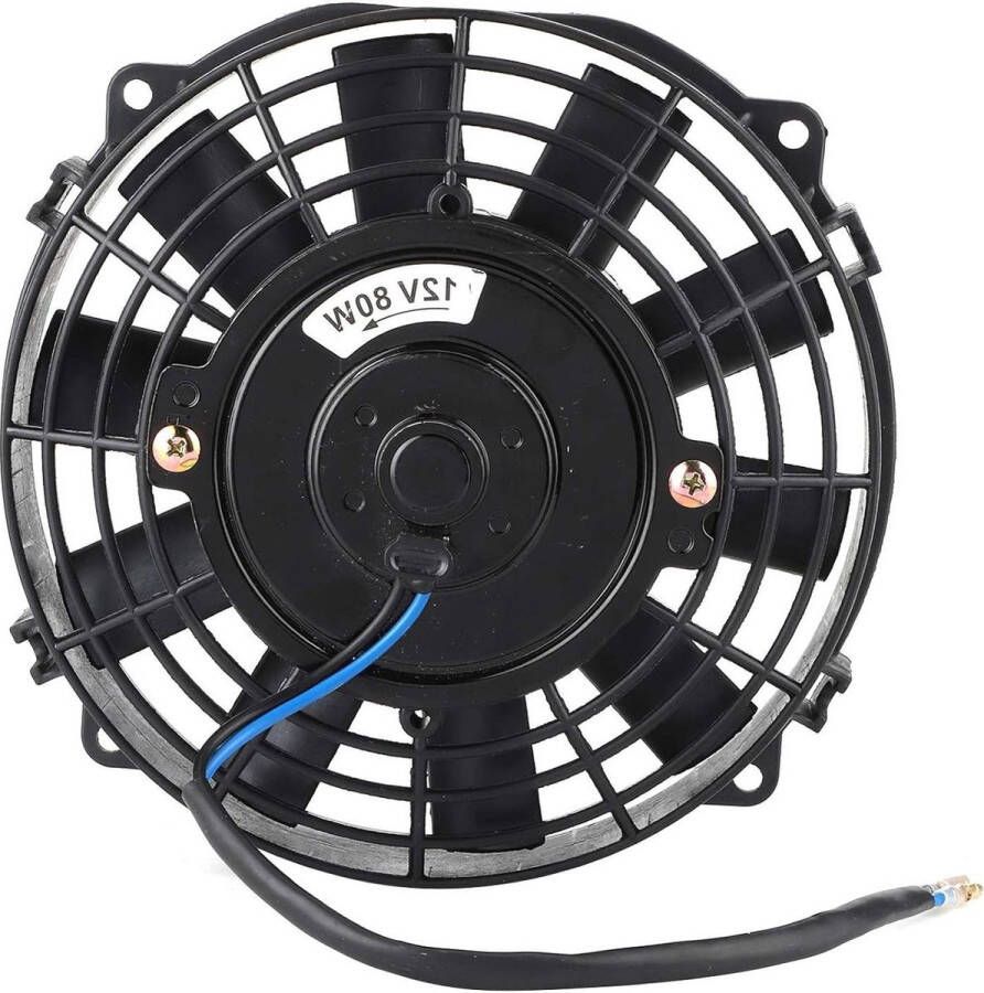 8 Inch Elektrische Ventilator voor Auto Radiator Koeling Airconditioning 10 Blades Volt 80W 2250RPM Auto Ventilator