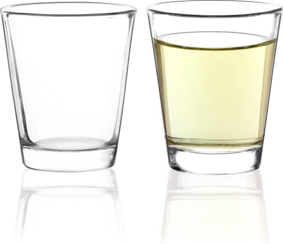 8-pack shotglasset glazen shot helder shotglas glazen shot (50ML)