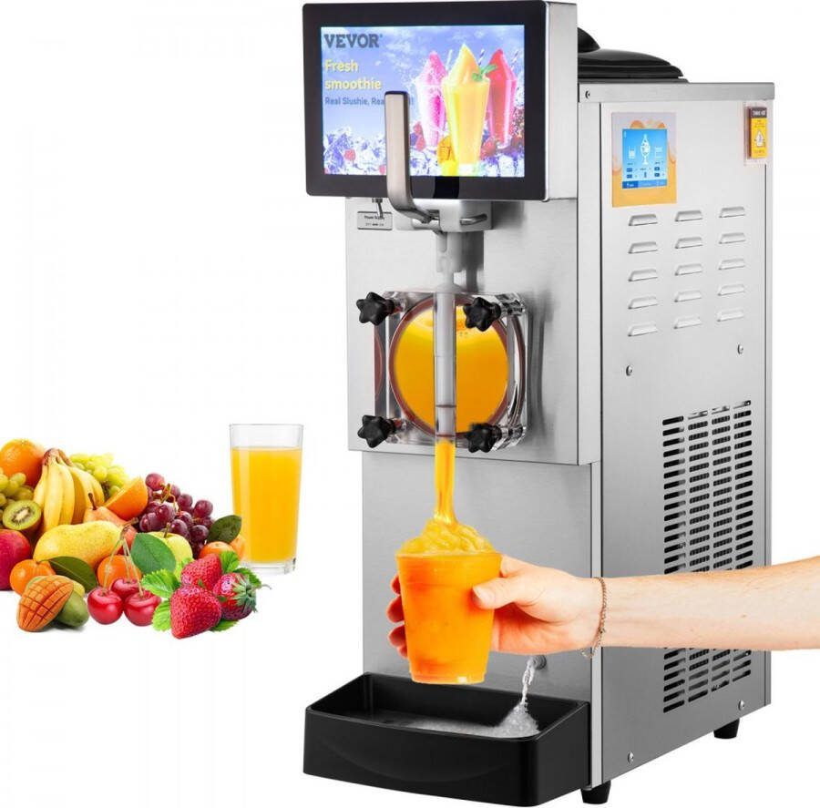 8L Commerciële Slush Ijsmachine Slushy 1200W slush machine