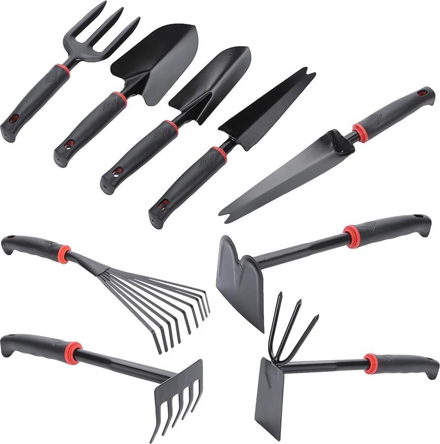 9 tuingereedschapsset mini-tuingereedschap mini-tuingereedschapsset mini-tuingereedschapsschep kleine tuinschep tuingereedschapsset voor miniplanten vetplanten potplanten bonsaigereedschap