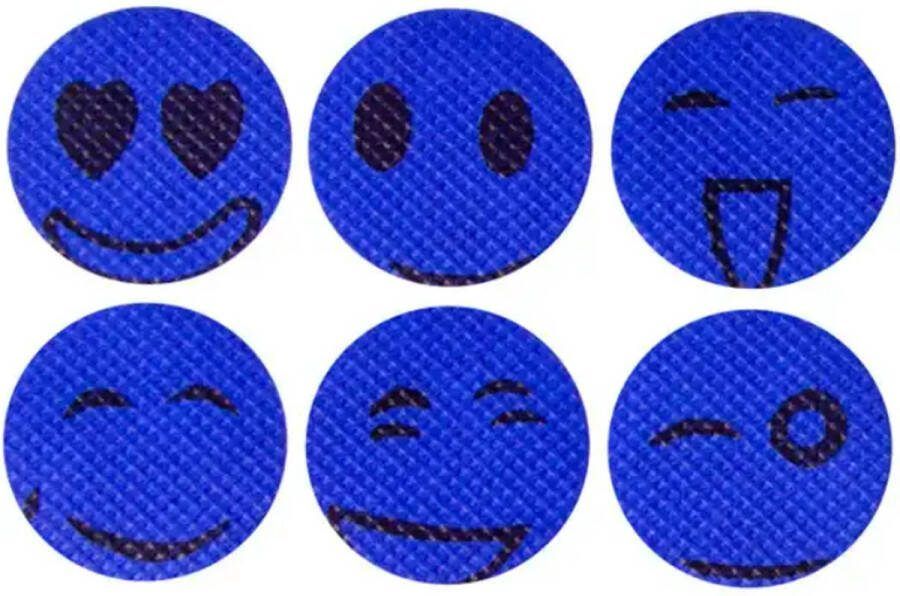 JN Anti Muggen stickers Blauw Muggenpleister Muggenpleisters 90 stuks Anti muggen pleisters Mosquito Mosquitos Stickers Mosquito Mint Citronella pleister Citronella stickers antimug antimuggen nooit meer last van muggen