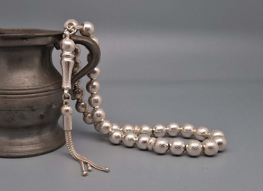 925 sterling zilver Tesbih 33 kralen model 15