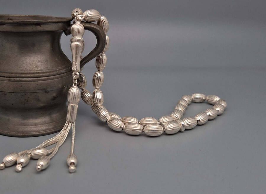 925 sterling zilver Tesbih 33 kralen model 27
