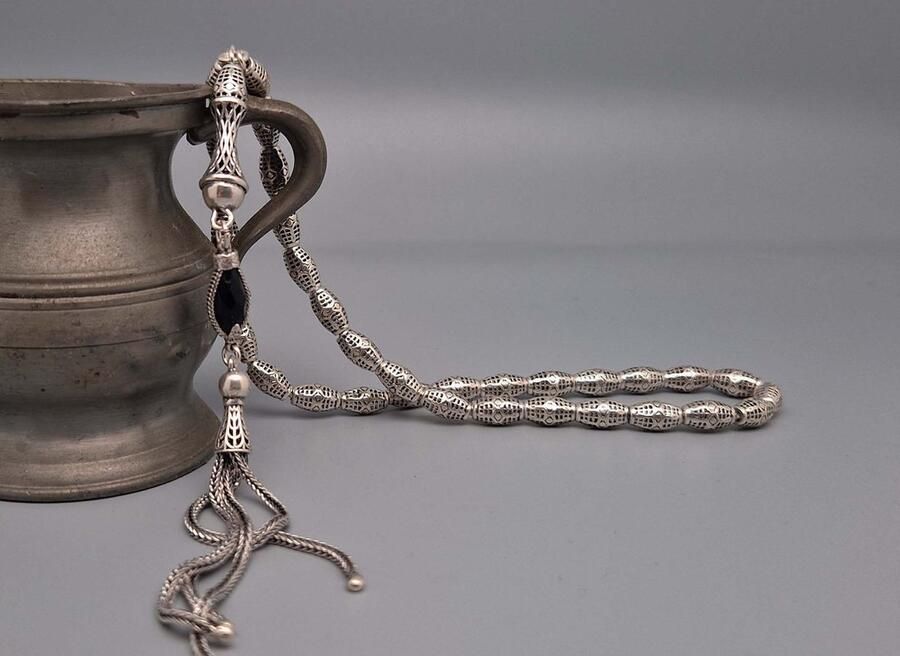 925 sterling zilver Tesbih 33 kralen model 9
