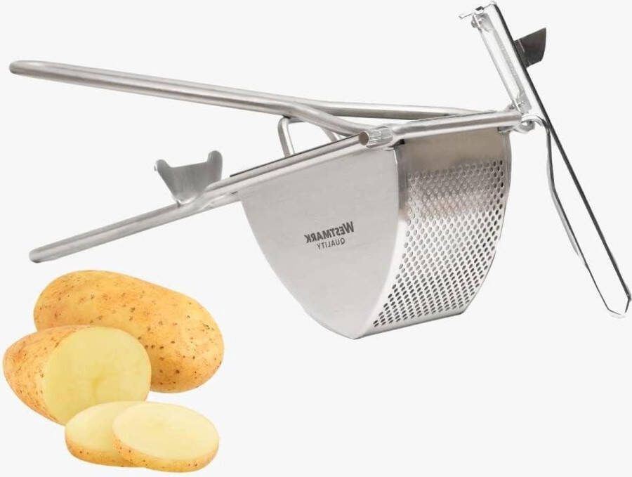 Aardappelpersen dunschiller 2 st. Set RVS-staal Triangel Famos zilver 612622E7