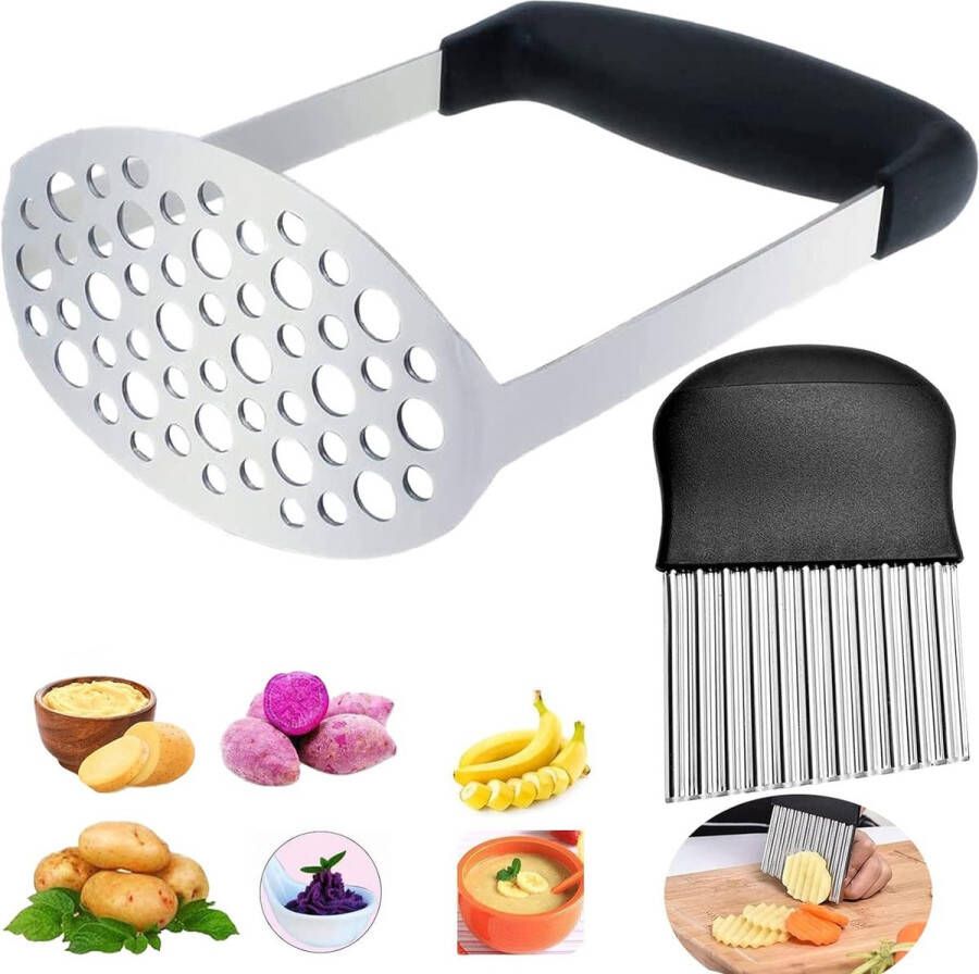 Aardappelstamper groentestamper aardappelpers handmatige aardappelpers voor groenten fruit en aardappelpap de stamper is vaatwasmachinebestendig