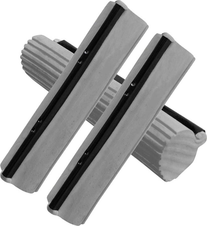 Absorberende Spons Roller Mop Head Navullingen Pack van 3 Vervangende 27 cm Grijze Spons Pads