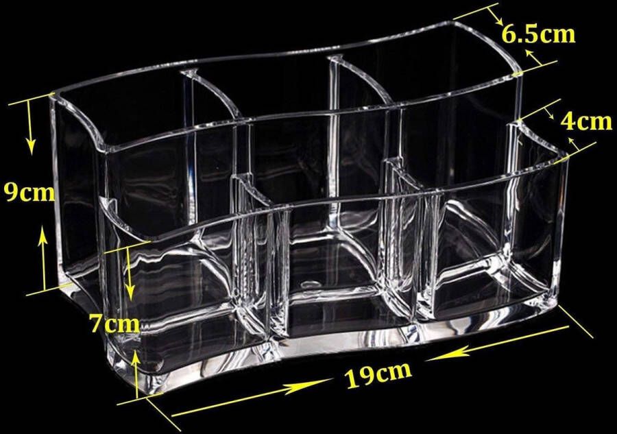 Acryl cosmetica organizer make-up kwasten beker cosmetica bewaren cosmetica kwast container