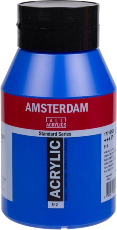 Acrylverf Kobaltblauw Ultramarijn 512 Amsterdam 1000ml