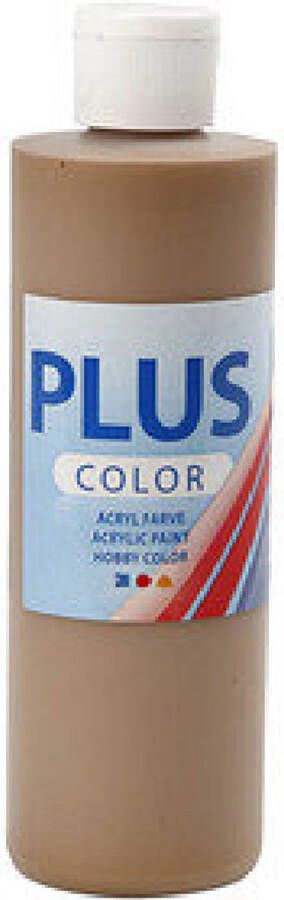 Acrylverf Lichtbruin Plus Color 250 ml
