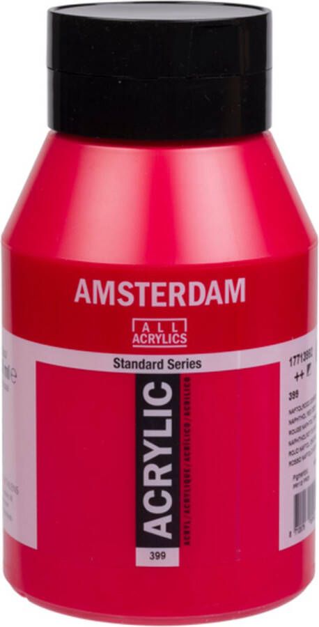 Acrylverf Naftolrood Donker 399 Amsterdam 1000ml