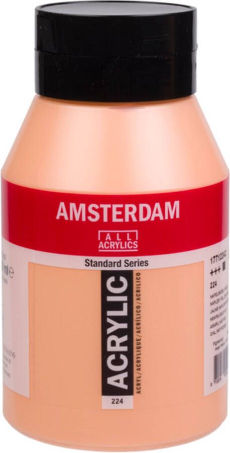 Acrylverf Napelsgeel Rood 224 Amsterdam 1000ml