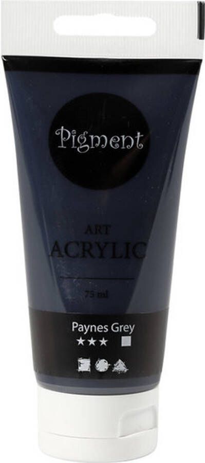 Acrylverf Paynes Grey Transparant Pigment Art 75 ml