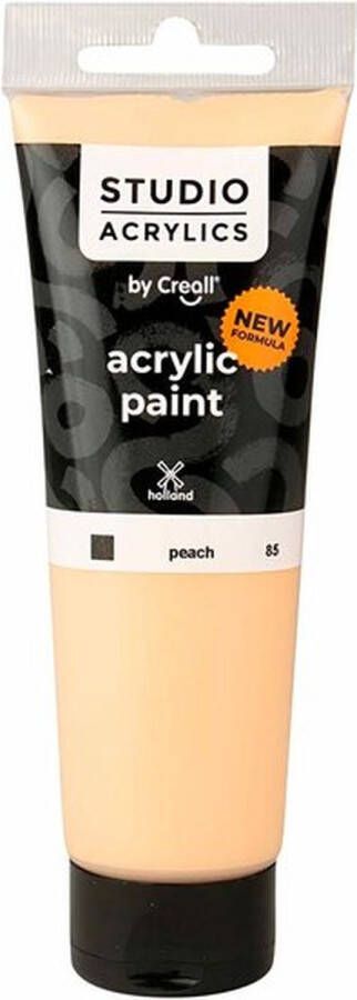 Acrylverf Peach Oranje 120 ml Creall Studio