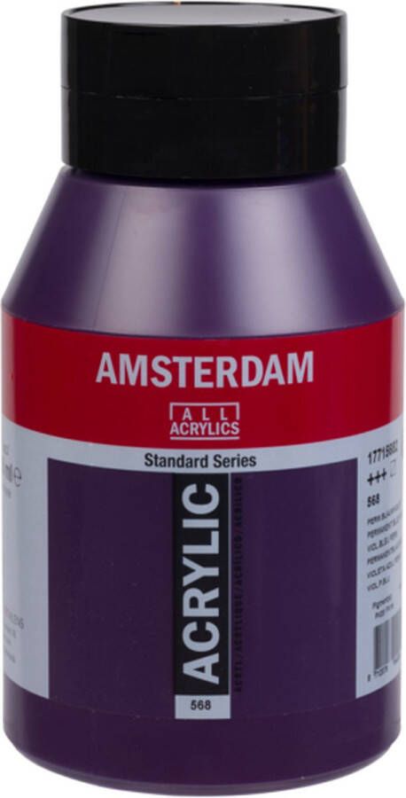 Acrylverf Permanentblauw Violet 568 Amsterdam 1000ml