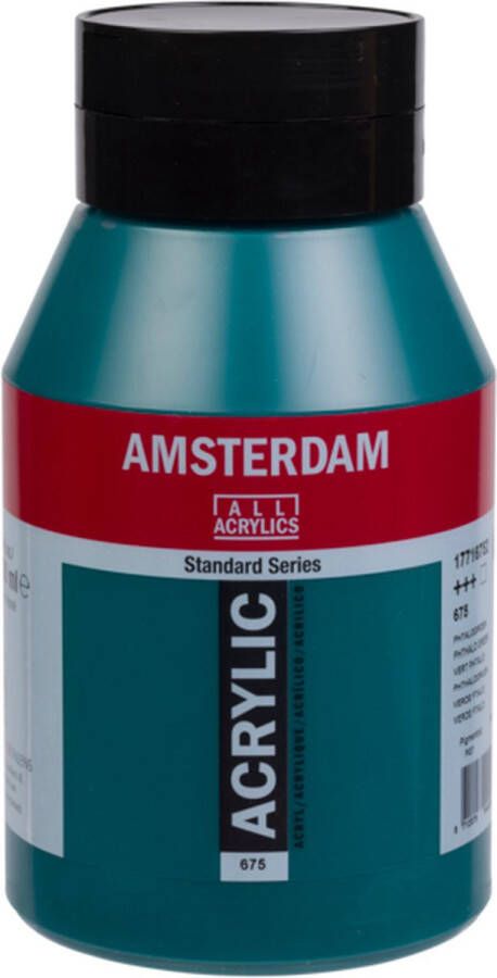 Acrylverf Phtalogroen 675 Amsterdam 1000ml