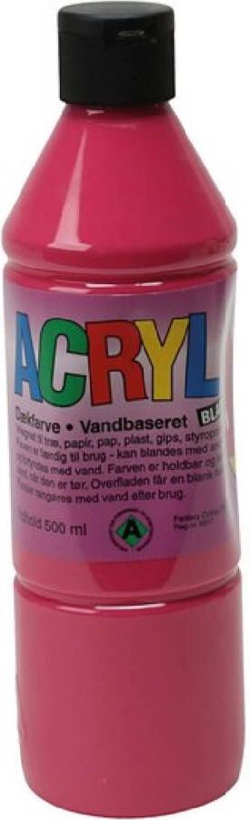 Acrylverf Primair Rood ACRYL 500 ml
